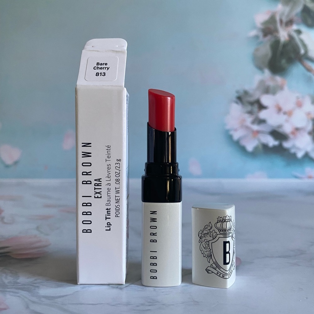 Bobbi Brown Extra Lip Tint 813 Bare Cherry, 2.3g/0.08oz Full Size, NWB